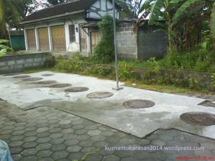 dibawah sinilah limbah cair di tampung