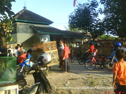 Mushola yang berada di sisi Barat Laut Pasar Pundong.