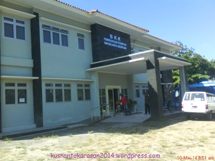 Inilah Kantor BKK PEMBERDAYAAN PEREMPUAN DAN KELUARGA BERENCANA yang berada di dalam Kompleks Perkantoran Pemda Bantul.