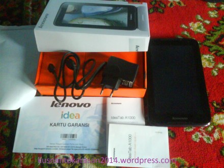 satu perangkat tablet lenovo Ideatab A1000