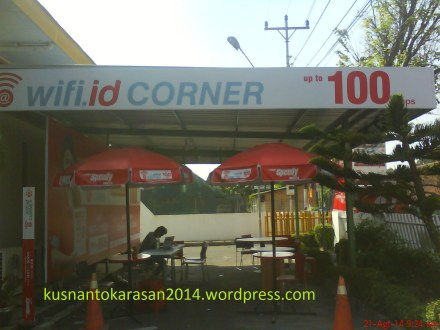 wifi.id corner di Kantor Telkom Bantul