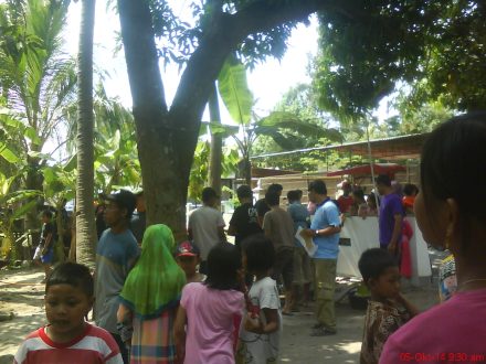 Bapak Rahmadi pendamping acara prosesi penyembelihan hewan Qurban