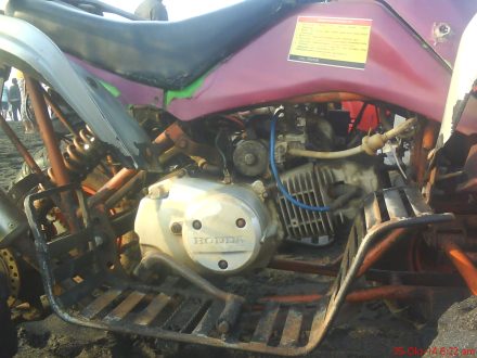 ATV buatan sendiri di Pantai Depok-Parangtritis
