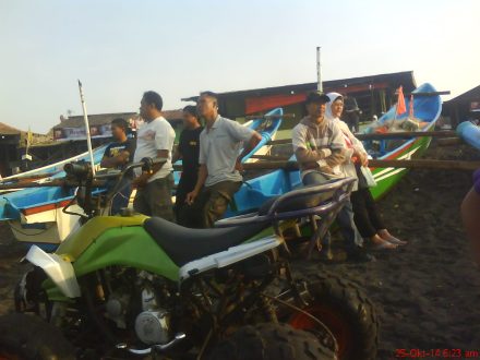 ATV di pantai Depok-Parangtritis