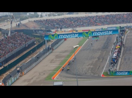 jalur start/finish sirkuit