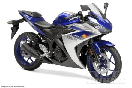 Yamaha R3 warna Biru