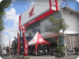 Show room Dealer Bantul Motor Wahana Maju, Jl. Raya Bantul Km 10 No.8 (Utara Perempatan Klodran) Melikan Lor.