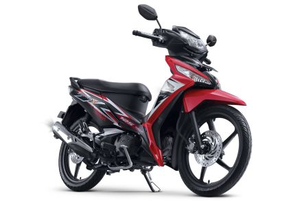 Honda Supra X 125 tipe CW warna Stylist Black Hitam