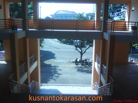 Dari lantai dua Kios asar Bantul