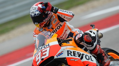 Marc Marquez juarai Seri kedua balap MotoGP Austin Amerika 2015