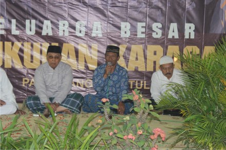 Sambutan Bapak Marsudi selaku kepala Dusun Karasan