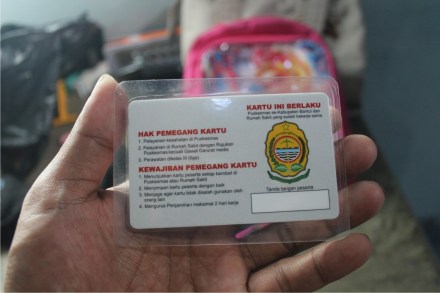 sisi belakang kartu Jamkesda 