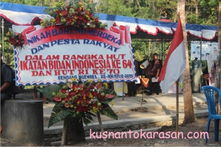 Nikah Bareng Merdeka & Pesta Rakyat di Sendang Ngembel Pajangan Bantul