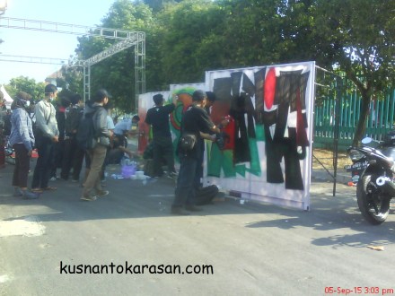 Graffity Competiition di acara launching 