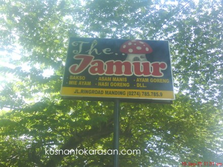 Plakat mie Jamur