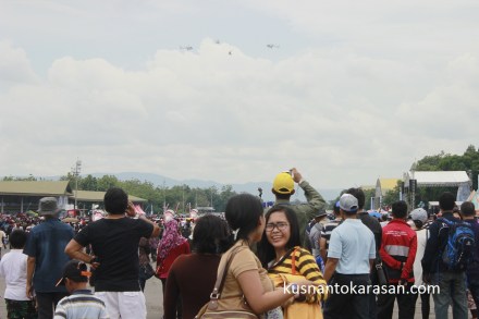 Riangnya para pengunjung