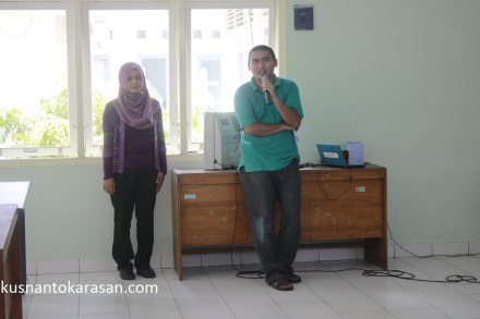 Bpk Ryan (ketua Fortais) membuka acara