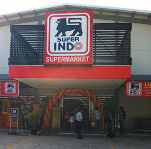 Ilustrasi supermarket Super Indo