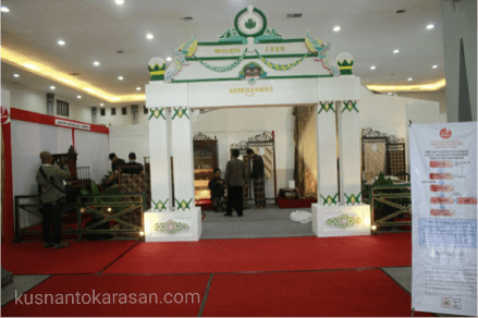 Stand dari keraton Yogyakarta