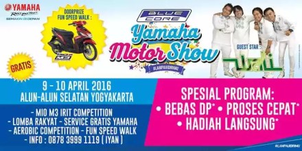 Blue core Yamaha Motor Show 2016 Yogyakarta