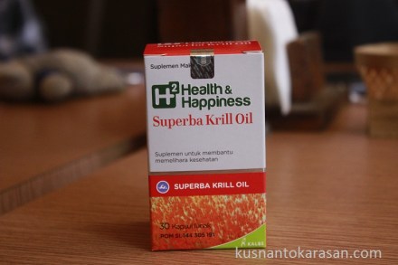 Inilah produk yang diperkenalkan suplemen makanan Superba Krill Oil H² Health & Happiness