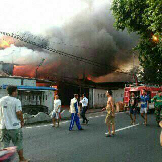 Kebakaran di Jl Parangtritis Km 7,5