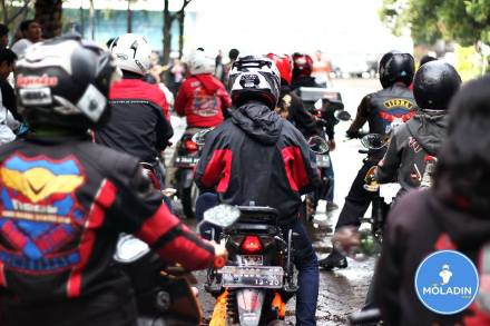 Memulai pelatihan Safety Riding