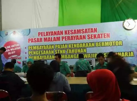 Pelayananan Kesamsatan di PMPS/Sekaten 