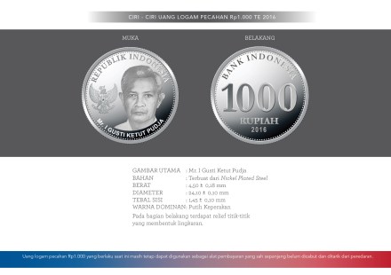 Ciri-ciri uang 1000 rupiah