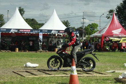 Bumpy spot test ride