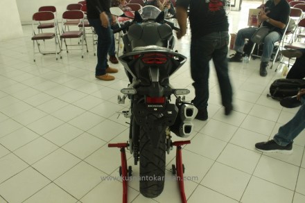 Sisi belakang All New CBR 250 RR
