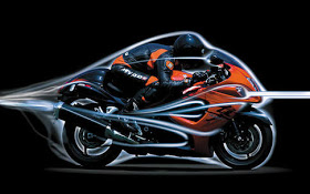 Suzuki Hayabusa yang streamline