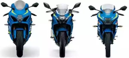 Perbandingan Tampak depan Suzuki GSX-R 150,250 & 1000